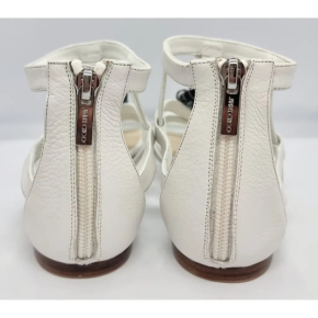 Jimmy Choo Embellished Flat Sandals 5
