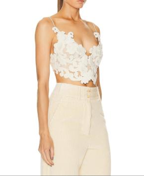 Zimmermann Beige Lace Camisole Top 3