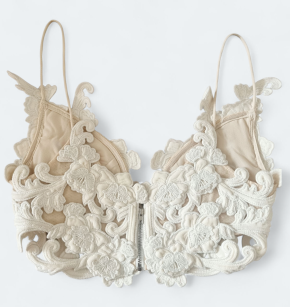 Zimmermann Beige Lace Camisole Top 10