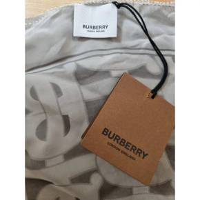 Burberry Silk Logo Poncho/Cover Up 6