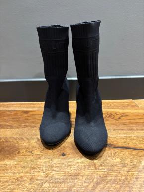 Louis Vuitton Black Heeled Ankle Boots 13