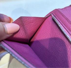 Hermes Red Lizard beam Wallet 7
