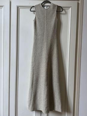 Raey Raffia Sleevless Dress 2