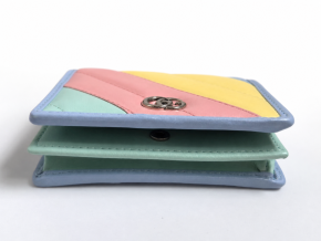 Gucci Multi Colour Striped Marmont Wallet 7