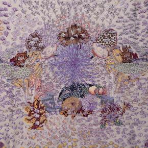 Hermes Printed Rencontre Oceane Silk Scarf 90 7