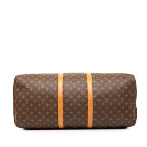 Louis Vuitton Coated Canvas Monogram Keepall 60 3