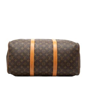 Louis Vuitton Coated Canvas Monogram Sac Souple 45 3