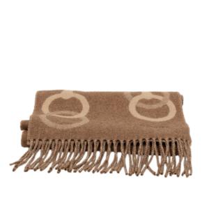 Hermes Brown Any Mors Cashmere Scarf 3