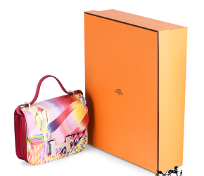 Hermès  Constance 18cm Marble Silk PHW Limited Edition 7