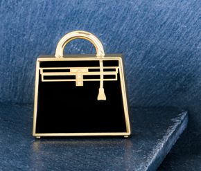 Hermès  Curiosite Kelly Laque Bag Charm 6