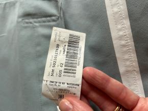 MaxMara Blue Canasta Cotton Trench Coat 10