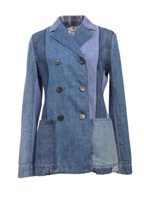 Dior Denim Patchwork Blazer 9