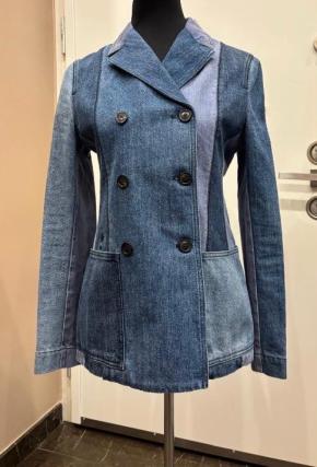 Dior Denim Patchwork Blazer 3