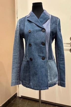 Dior Denim Patchwork Blazer 7