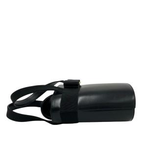 Ferragamo Black Leather Vara Bow Top Handle Bucket Bag 8