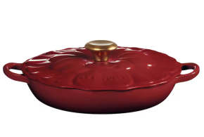 Le Creuset Cast Iron Petal Shallow Casserole Dish (26cm) 3