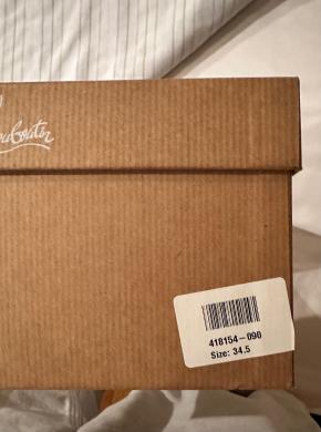 Louboutin Beige Python Print Pumps 6