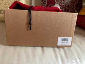Louboutin Beige Python Print Pumps 9