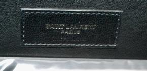 Saint Laurent Black Leather Top Handle Bag 5