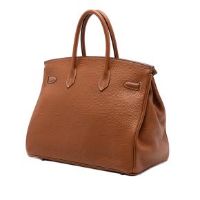 Hemres Gold Togo Birkin Retourne 35 2