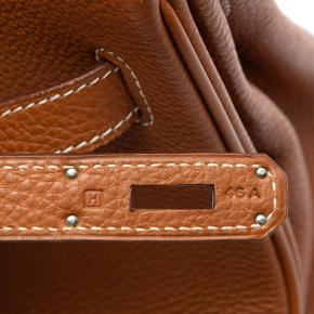 Hemres Gold Togo Birkin Retourne 35 6