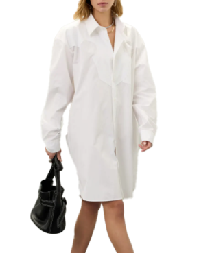 Maison Margiela Long-Sleeved Shirt Dress 3