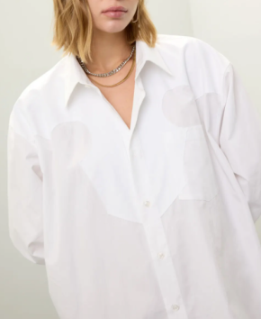 Maison Margiela Long-Sleeved Shirt Dress 4