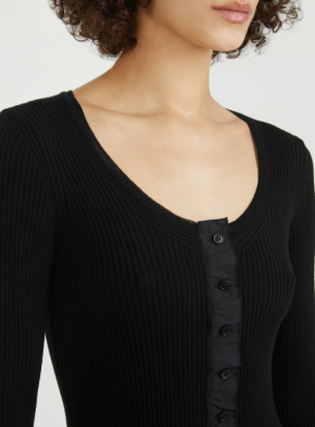 Stella McCartney Fluted Ribbed Mini Dress 6