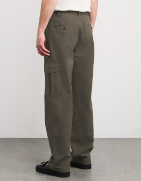 Vince Cotton-Linen Cargo Trousers 3