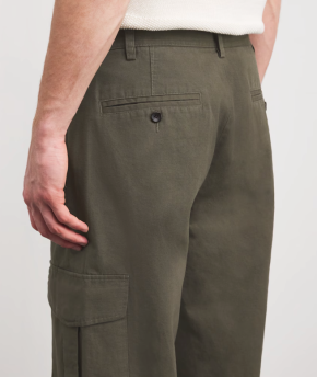 Vince Cotton-Linen Cargo Trousers 5