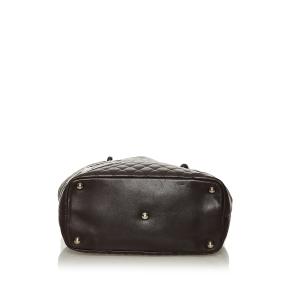 Vintage Black Cambon Ligne Tote Bag 4