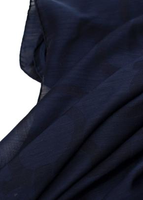 Blue Gancini Print Scarf 3