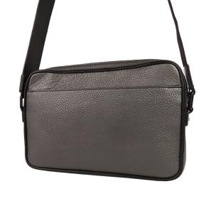 Grey Taurillion Leather Alpha Messenger Bag 4