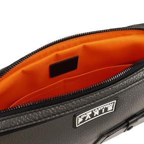 Grey Taurillion Leather Alpha Messenger Bag 6