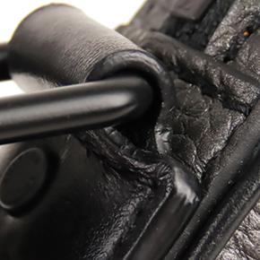 Grey Taurillion Leather Alpha Messenger Bag 10