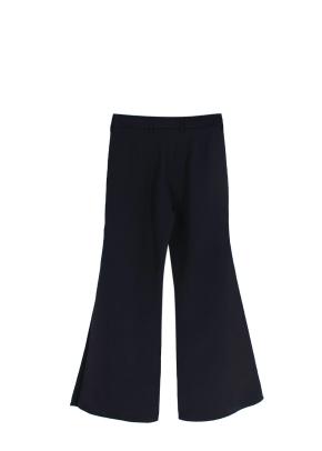 Black Embroidered Silk-Satin Kimono Jacket & Trousers 6