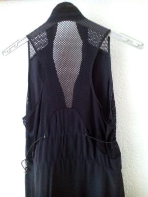 Prada Silk Sleeveless Fishnet Mini Dress 7