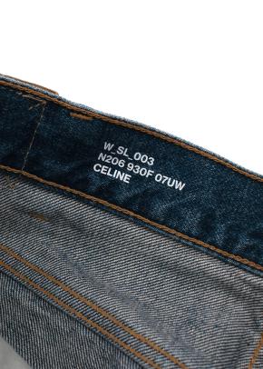 Mid-wash SL-003 skinny leg jeans 4