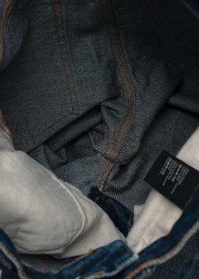 Mid-wash SL-003 skinny leg jeans 9