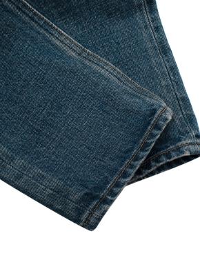 Mid-wash SL-003 skinny leg jeans 7