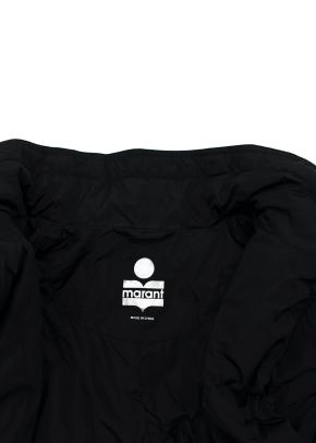 Etoile black recycle polyamide Dastya windbreaker 9