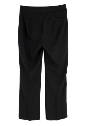 Black Wool Blend Pants 3