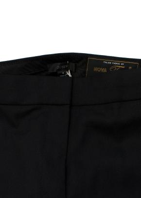 Black Wool Blend Pants 5