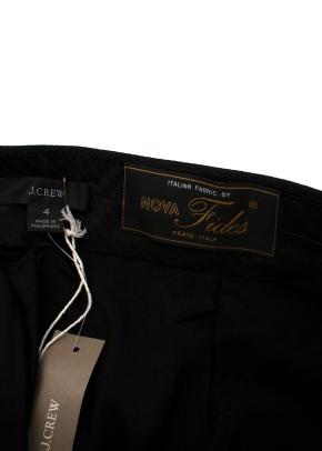 Black Wool Blend Pants 4