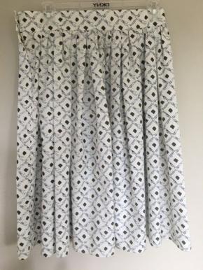 Dolce & Gabbana Diamond Plane Print Skirt 7