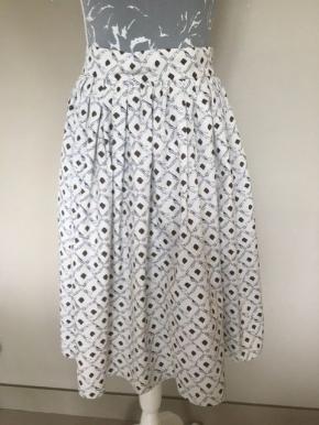 Dolce & Gabbana Diamond Plane Print Skirt 3