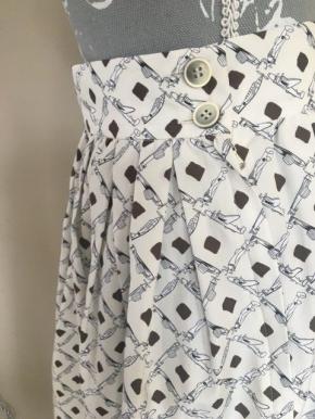 Dolce & Gabbana Diamond Plane Print Skirt 9