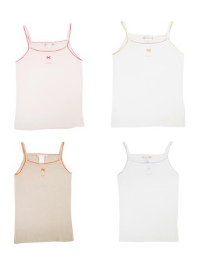 Bonpoint Kids Four Cotton Vests