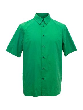 Marni Men's Green Short Sleeved Shirt