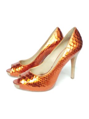 Marciano metallic court shoes
